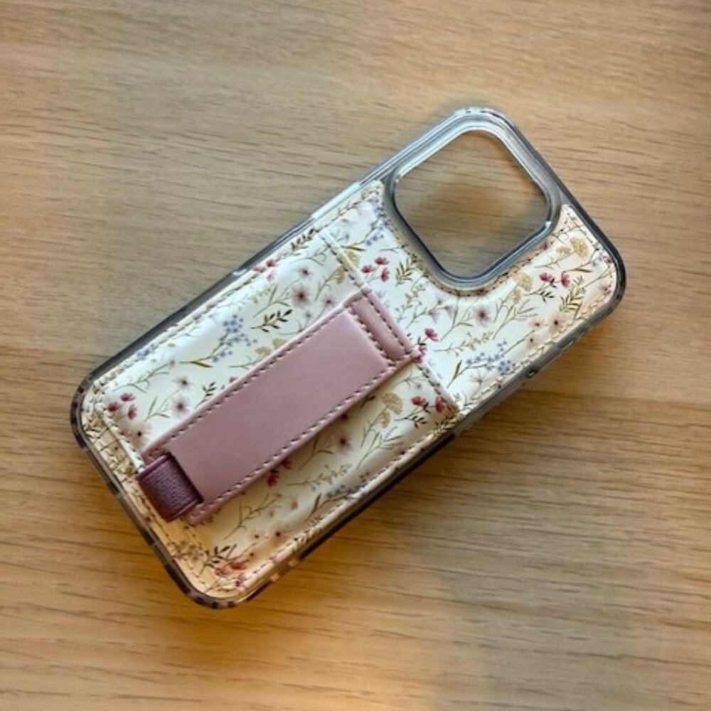 Walli iPhone 16 pro wallet case - Wildflower